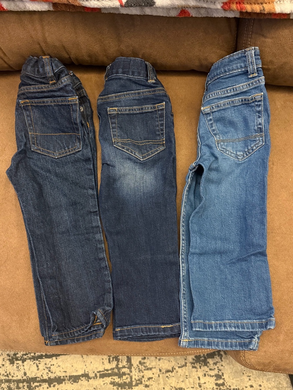 Toddler Boy Blue Denim Jeans